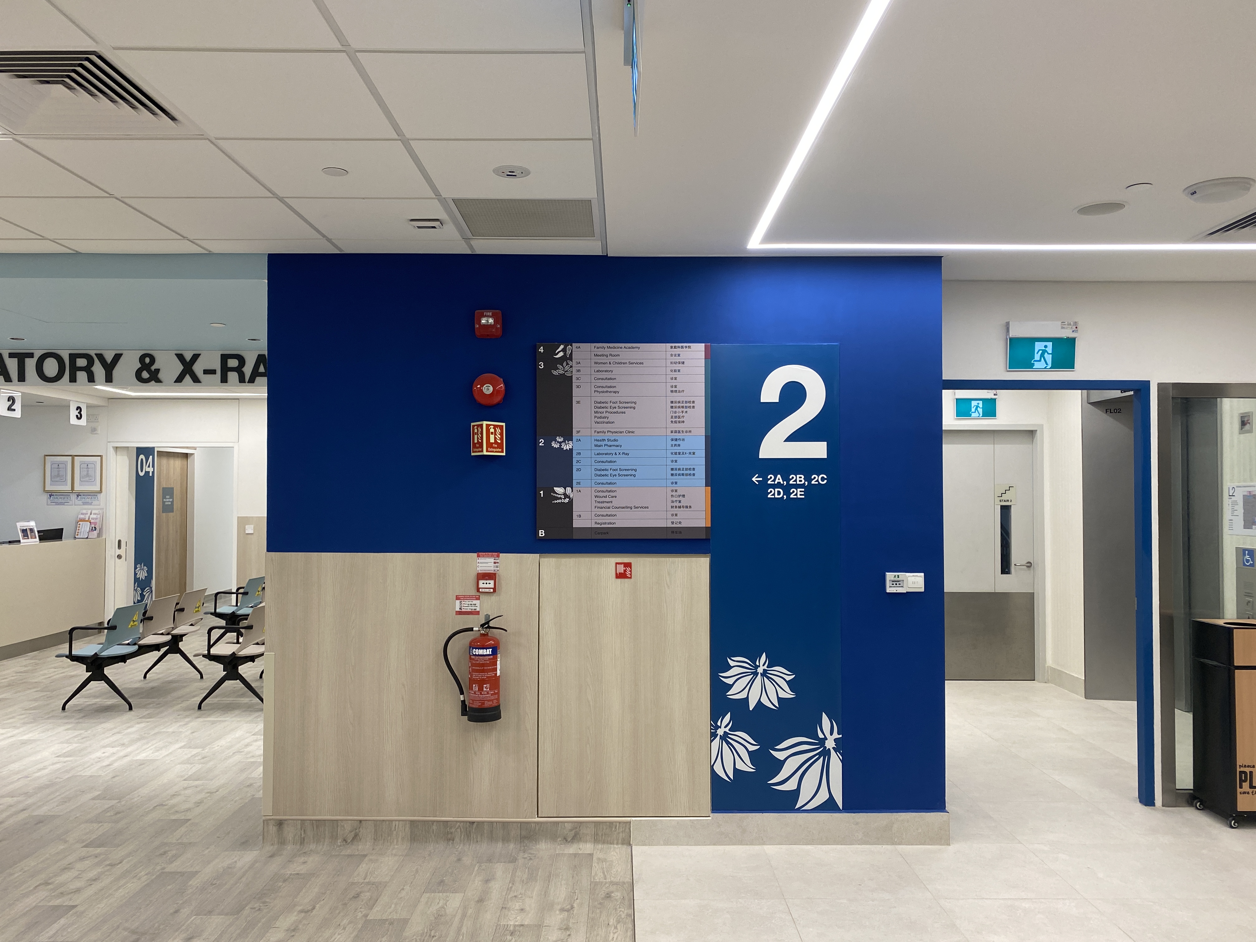 Spice-themed way-finding elements