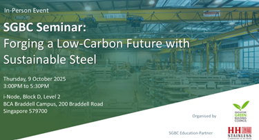 SGBC_Sustainable steel seminar