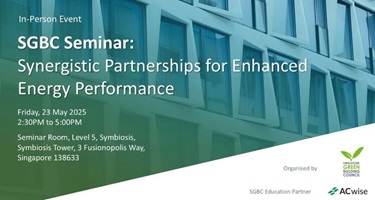 SGBC_Synergistic Partnerships for Enhanced Energy Performance Optimizing Building Performance