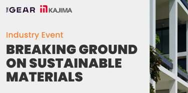 Breaking ground on sustainable materials