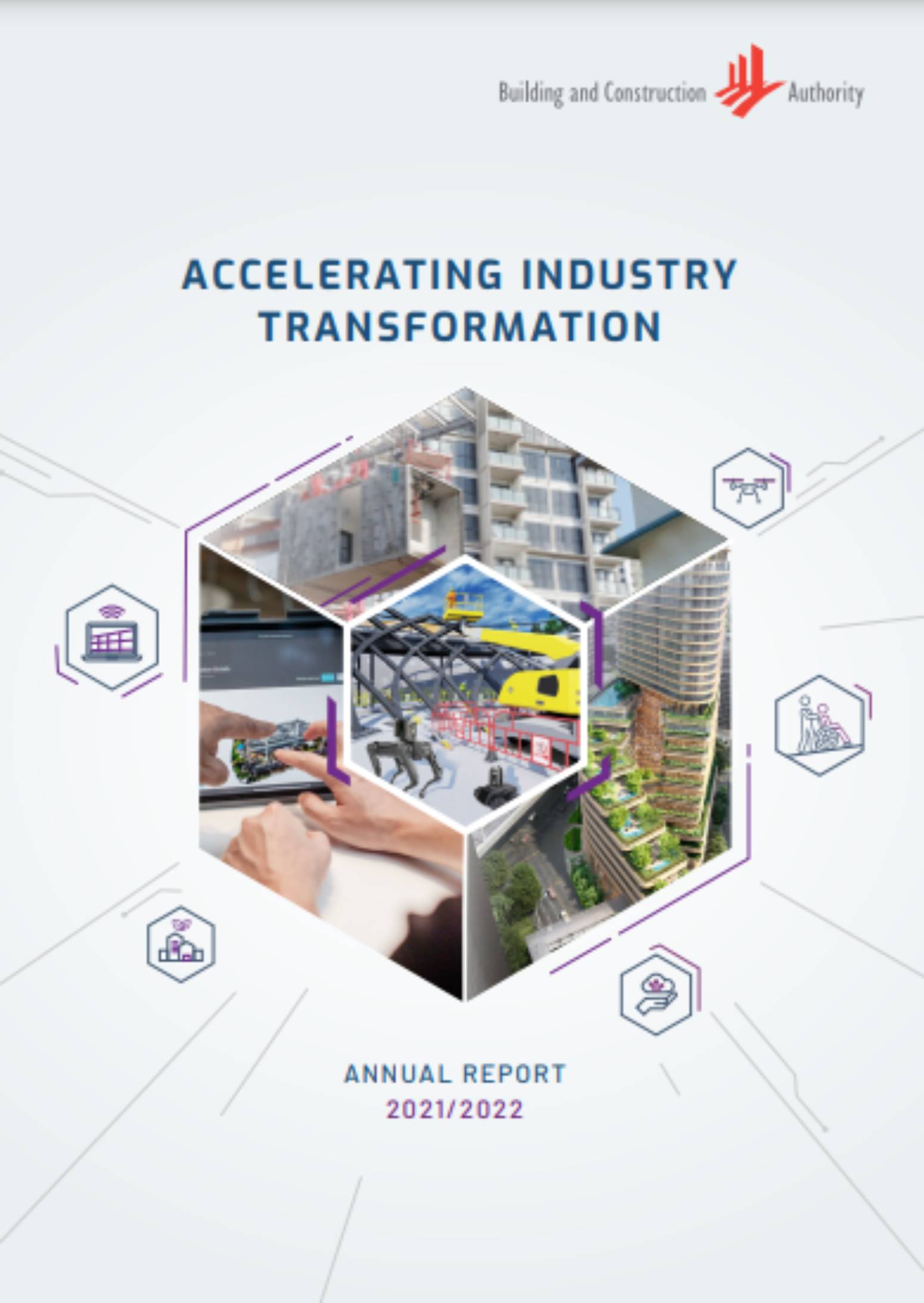 Cover picture of BCA Annual Report 2022