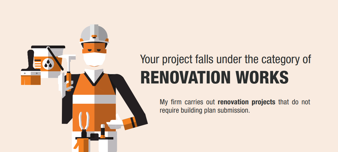 Apply for Restart of Renovation Projects
