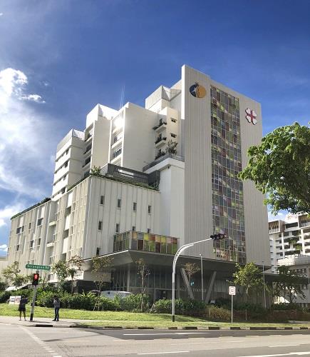 Photo of exterior of Kallang Polyclininc and Long-term Care Facility