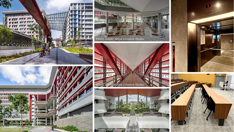 udea25_sitcampusheart_thumbs Collage of images of user-friendly features at SIT Campus Heart