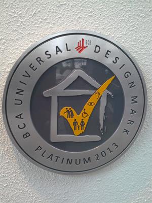 Universal Design Mark Plaque